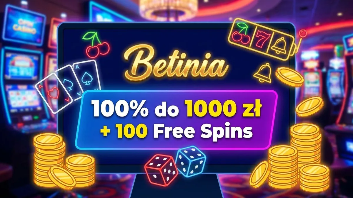 Betinia oferta bonusowa